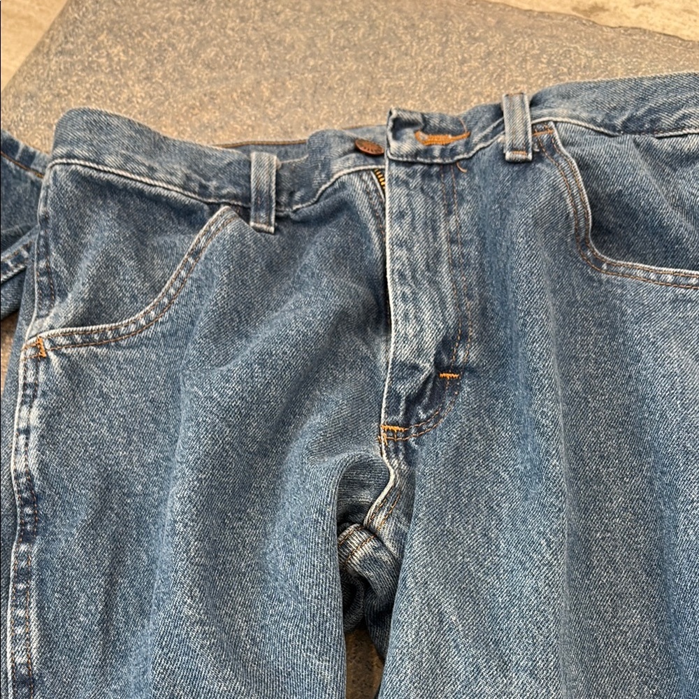 Rustler Blue Relaxed Fit Jeans with Classic Stitching used men w 31 l 30